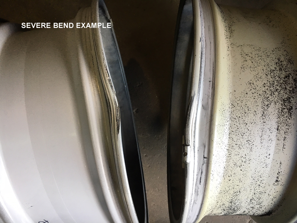 severe rim bend repair