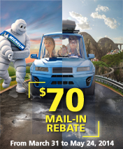 Michelin Tire Promotion 2014