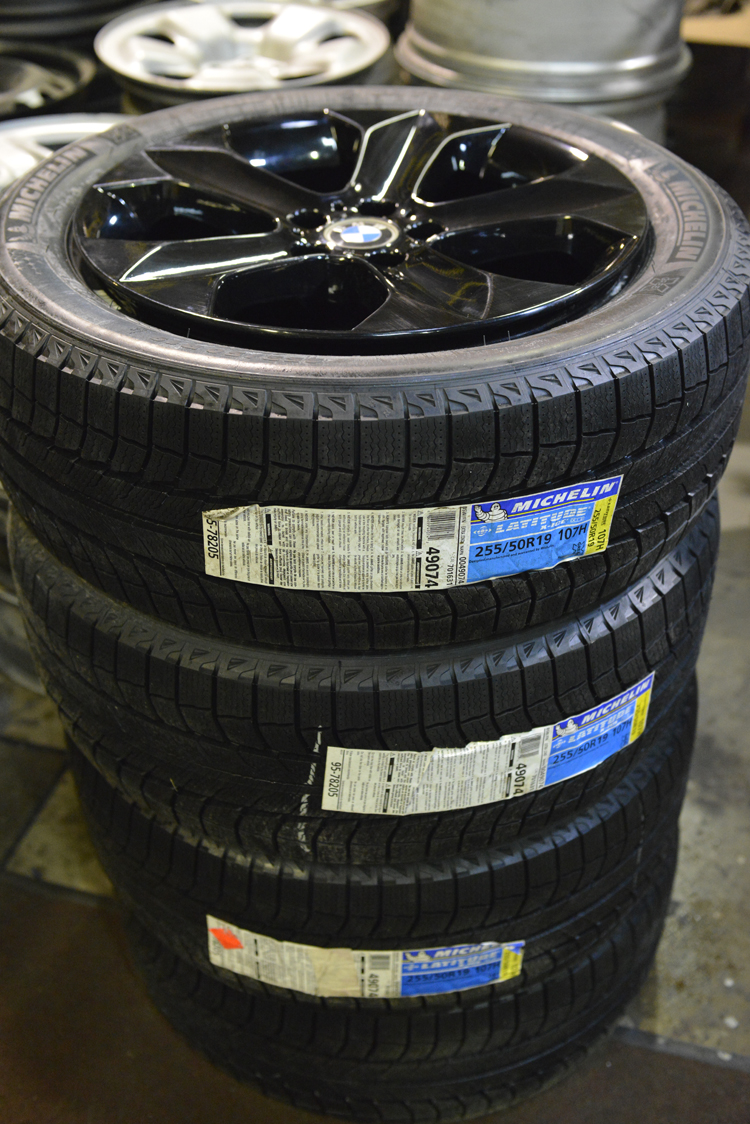 bmw X6 rims and michelin tires for sale