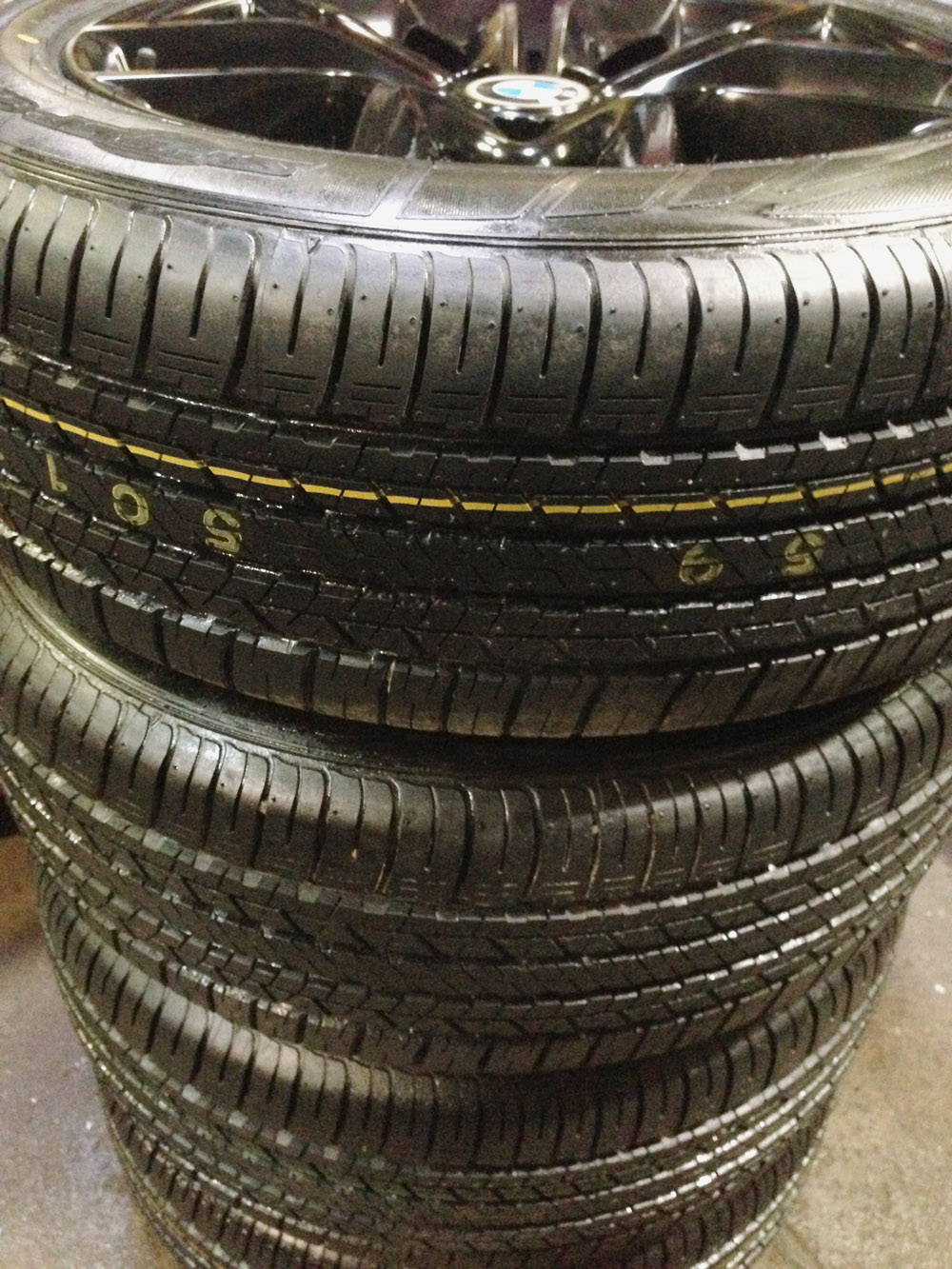 bmw x3 rims and tire set for sale