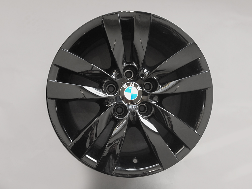 bmw 335 black rims 17